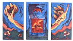 A Great Absence, Triptych by Artist Frixos Papantoniou