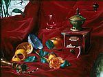 still life with pearls by Artist Aleksandra Poplawska