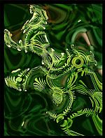 distortion by Artist Laurie Attwood