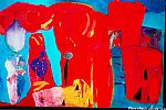 Marrakech colours by Artist Sandra Haywood