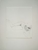 Life Drawing #2 by Artist Claire Alexander - Drawings