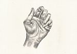 Hand Study 3 by Artist Helen Pollington
