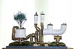 Urban Garden with Chinese characteristics by Artist Philip  Lendrum