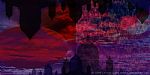 Dreams of Moscow in Purple (Horizontal) by Artist Carolyn Quan - Landscapes