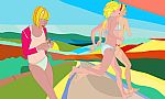 Summer Time by Artist Mario Sughi