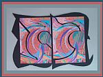 Collage LC184 by Artist Malcolm Tillis