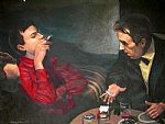 Un buen tabaco by Artist Manuel Sandoval