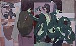 Ancient Procession by Artist Philip Parham