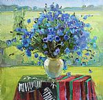 Blue wealth of Latvia by Artist Grygorieva Anastasiia