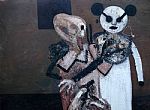 Two figures by Artist Raul Tripa