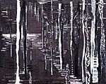 Lyminge Forest by Artist Anthony Whishaw R.A