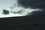 Lone tramper by Artist Joanne Dunn